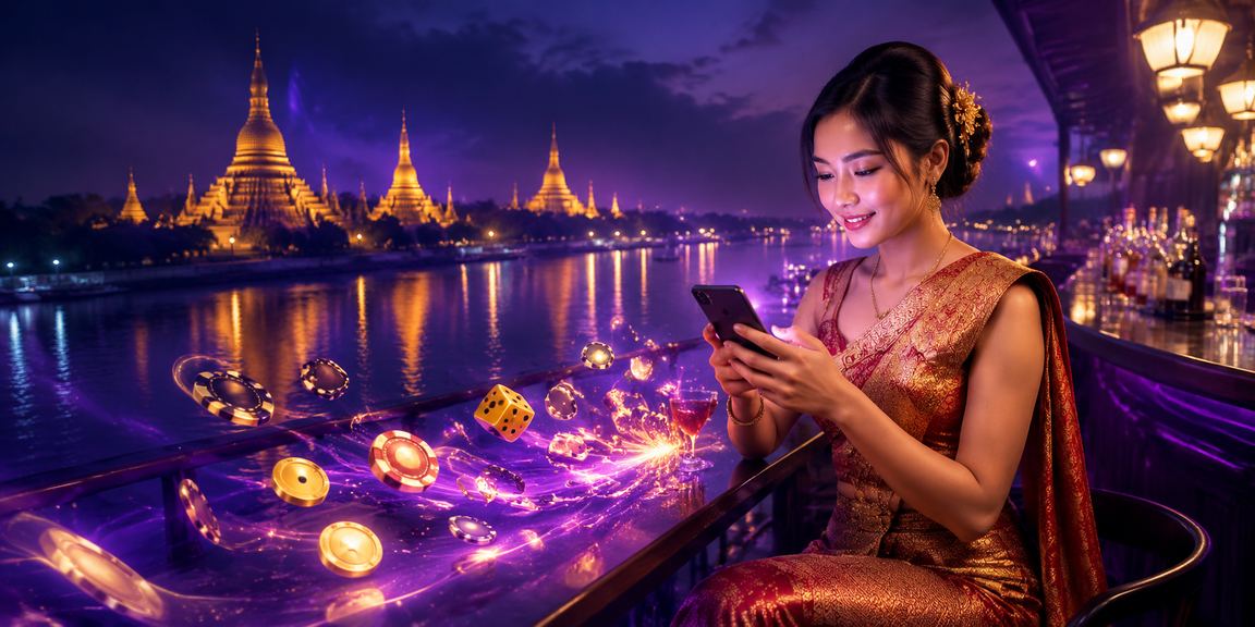ဖုန်းဖြင့် ace77 တိုက်ရိုက်ကာစီနိုဂိမ်းကစားနေသူ မြန်မာလူငယ်